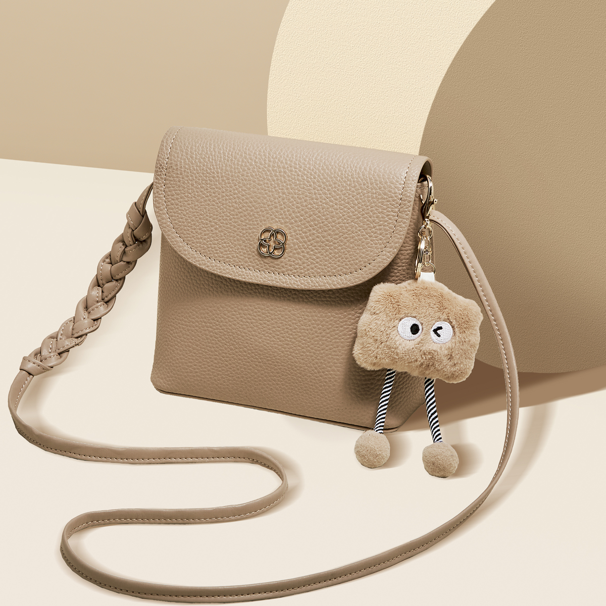 Luxury Bags Cute - SAFIYA Brand Female Cowhide Leather Crossbody