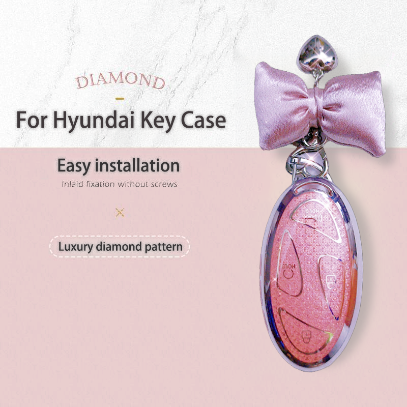 Luxury Bags Outlet - Luxury Diamond Pattern TPU for Hyundai