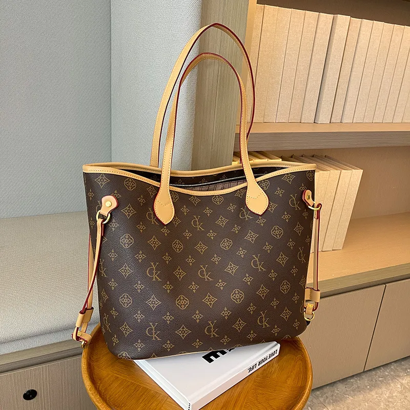 Tote Bag Leather Monogram - Free shipping Designer Monogram Bags New