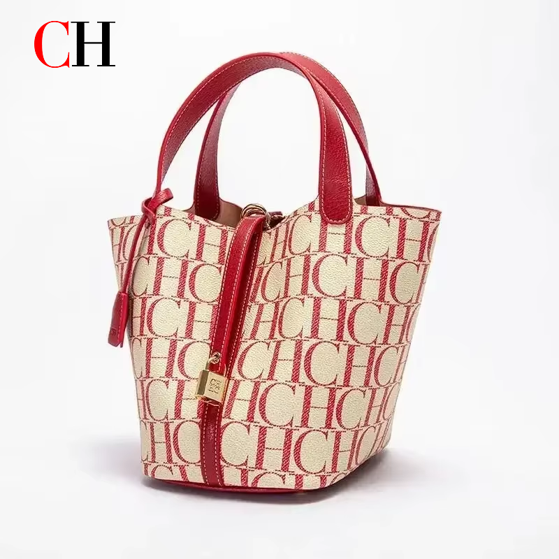Tote Bag Leather Monogram - CH Tote Bag For Women Luxury