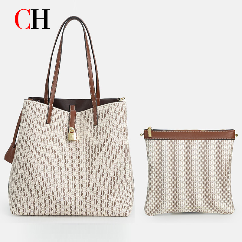 Luxury Bags Consignment - CH 2Pcs/Set Women Tote Bag Luxury