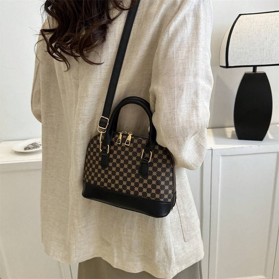 Tote Bag Leather Monogram - Monogram Mini Satchel Bag Crossbody Shoulder