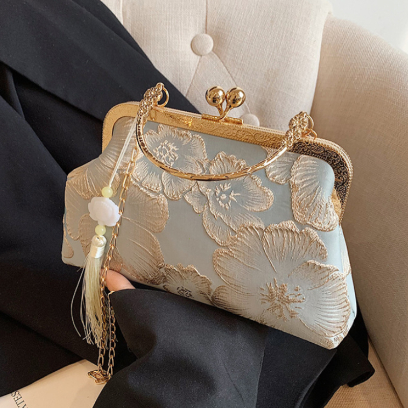 Luxury Bags From China - Chinese Style Embroidered Shoulder Bag Elegant