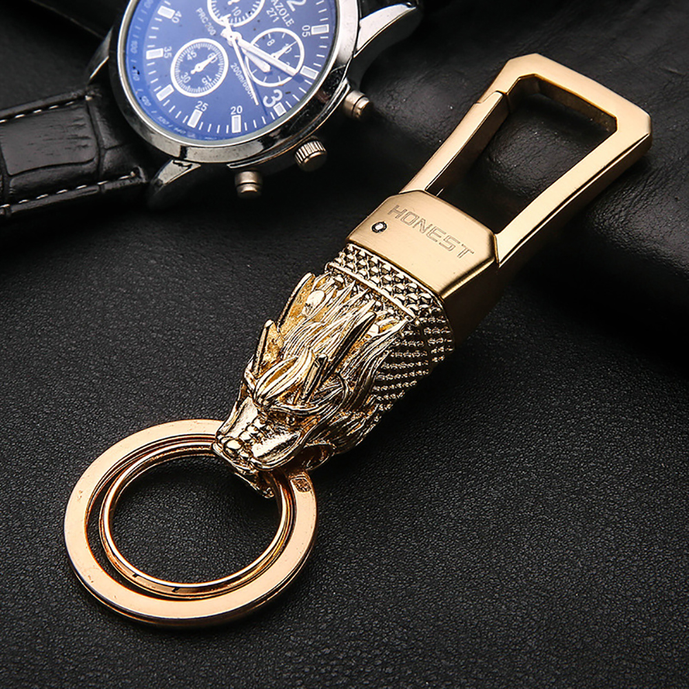 Luxury Bags From China - Luxury Car Keychain Classic Chinese Loong