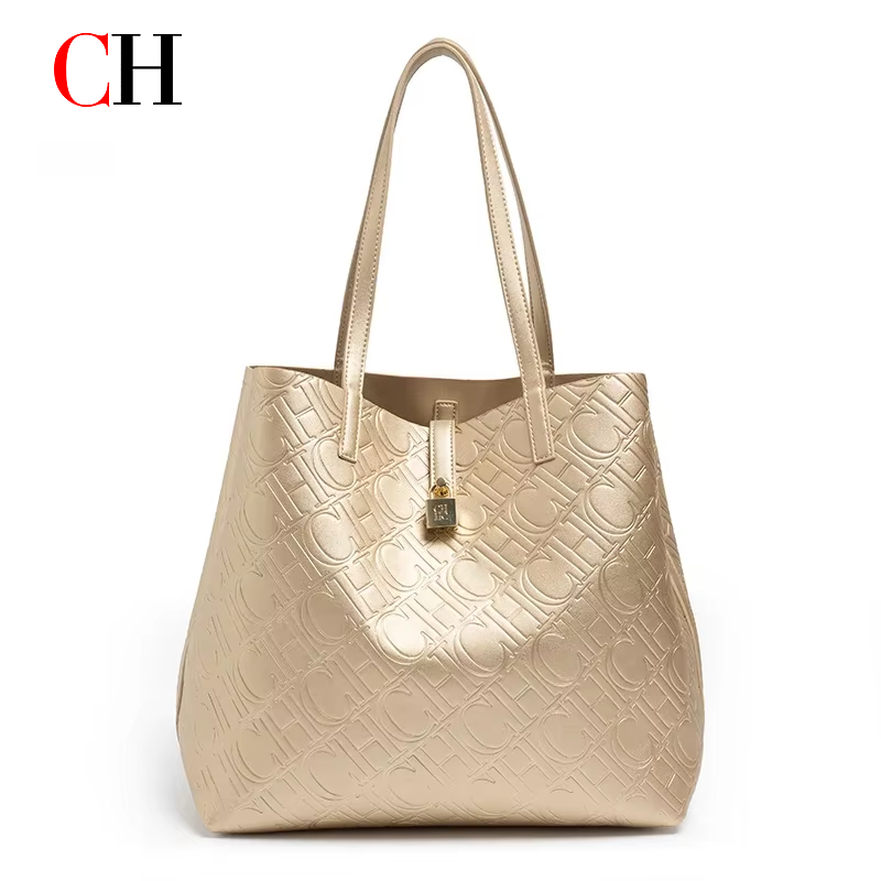CH Shoulder Bag Ladies Monogra - Tote Bag Leather Monogram ulasan dan harga
