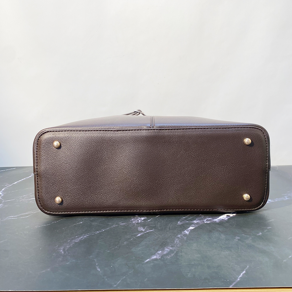 Luxury Large Capacity Frosted  - Tote Bag Leather Monogram ulasan dan harga