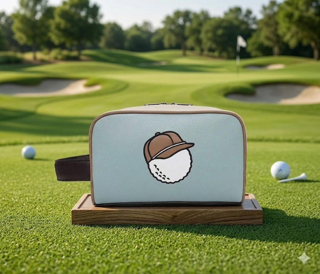 Premium Double Layer Golf Pouc - Luxury Bags Consignment ulasan dan harga