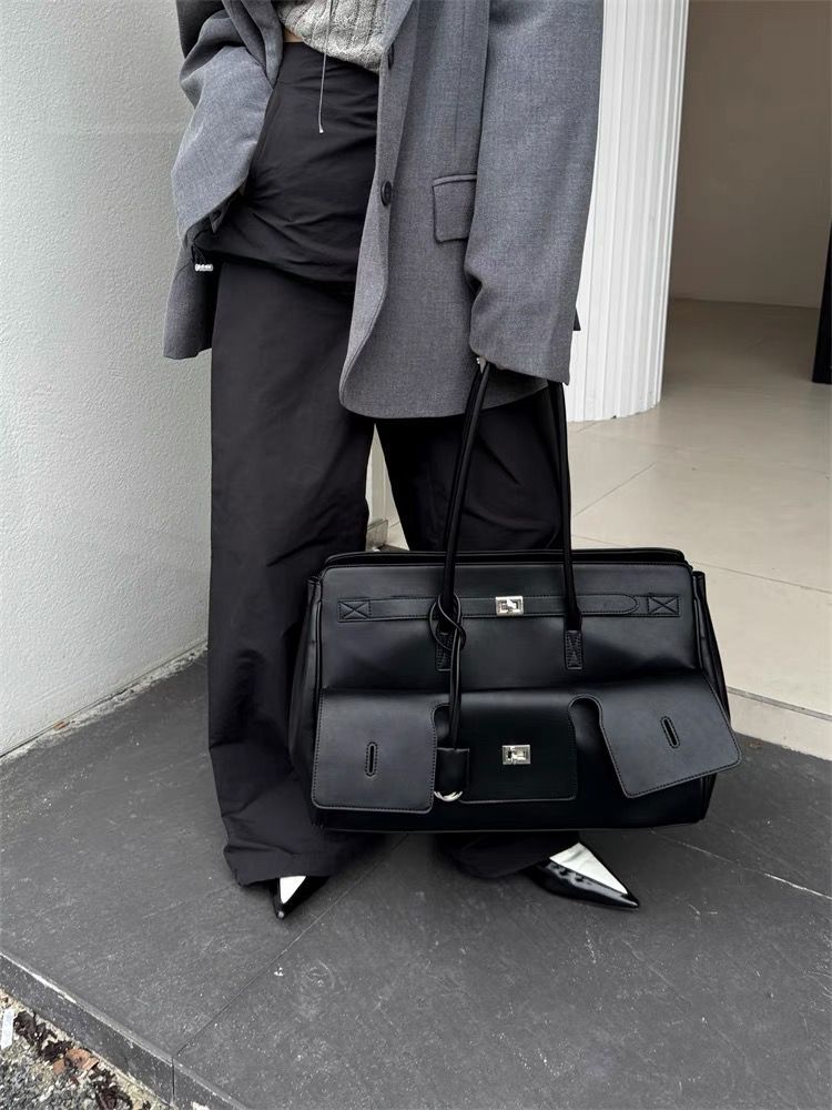 Genuine Cowhide Leather Tote T - Luxury Bags Hermes ulasan dan harga