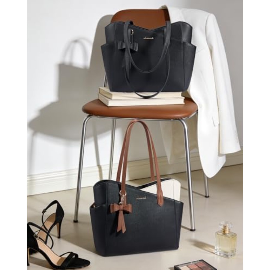 LOVEVOOK Tote Purse for Women  - Satchel Structured Men ulasan dan harga