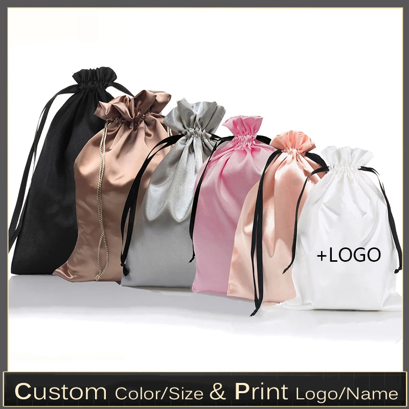 10PCS Custom Satin Extensions  - Luxury Bags Outlet ulasan dan harga