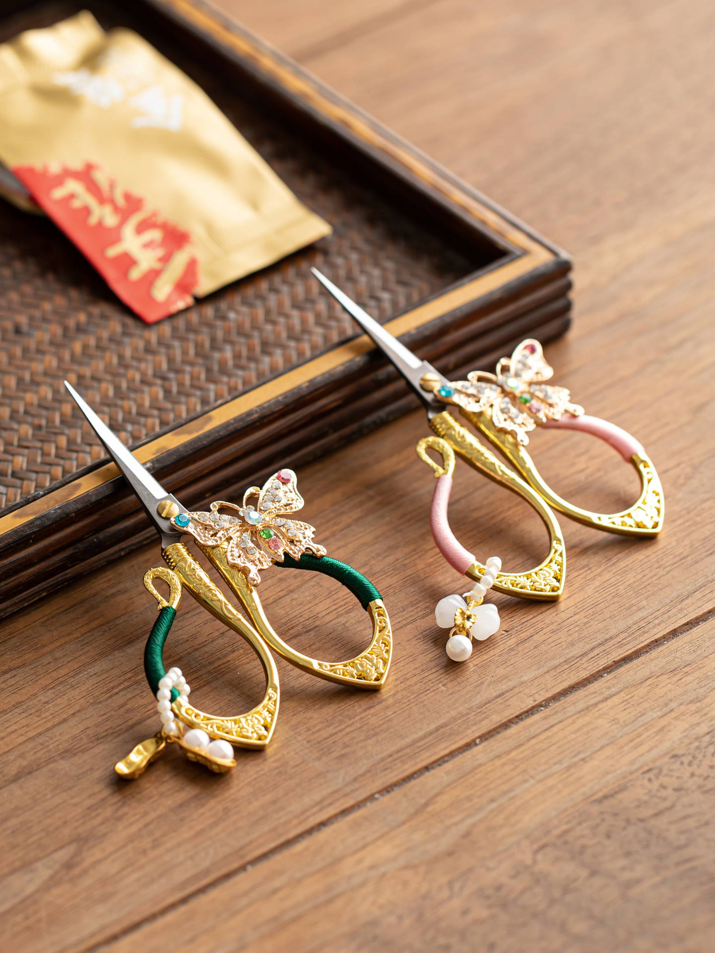 Premium Small Tea Shears Tea C - Zen Luxury Bags ulasan dan harga