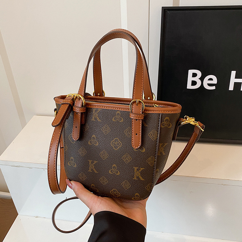 Classic Vintage Monogram Mini  - Tote Bag Leather Monogram ulasan dan harga
