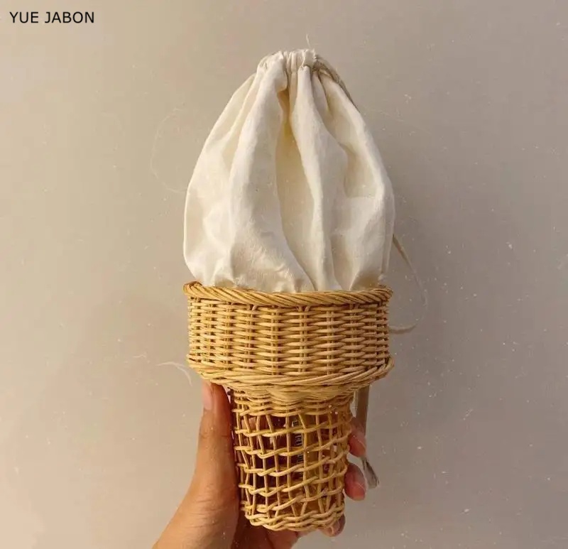 Ice Cream Design Woven Bag Swe - Luxury Bags Cute ulasan dan harga