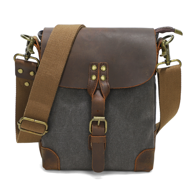 Retro Canvas Small Shoulder Ba - Luxury Bags Consignment ulasan dan harga