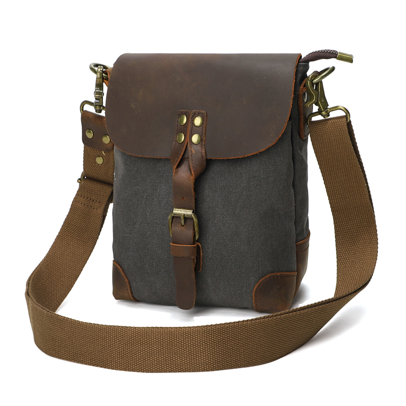 Retro Canvas Small Shoulder Ba - Luxury Bags Consignment ulasan dan harga
