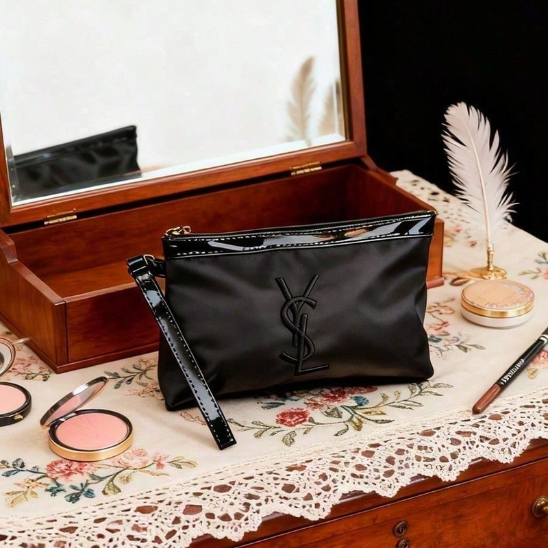 YSL Classic Cosmetic Bag For W - Women Luxury Bags Ysl ulasan dan harga