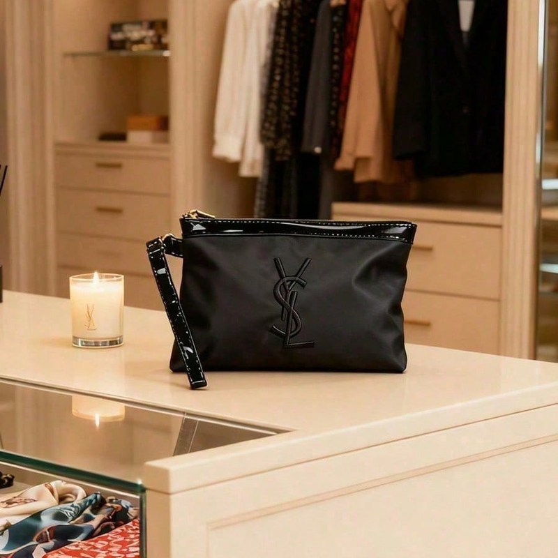 YSL Classic Cosmetic Bag For W - Women Luxury Bags Ysl ulasan dan harga