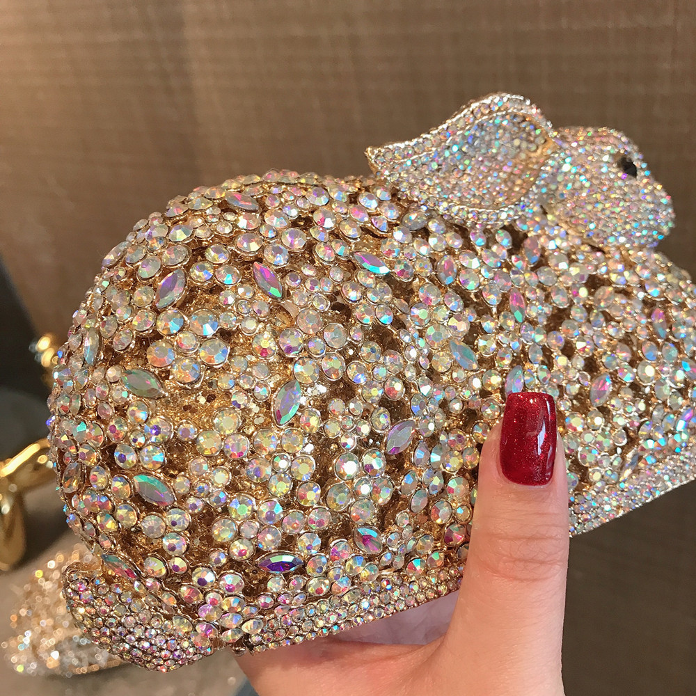 Luxury Cute Rabbit Metal Box C - Luxury Bags Cute ulasan dan harga