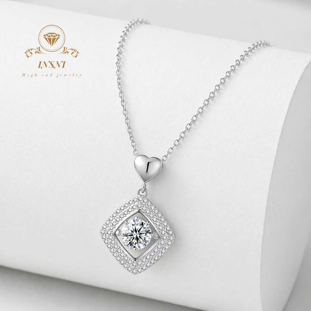 S925 silver smart moissanite s - Luxury Bags Affordable ulasan dan harga