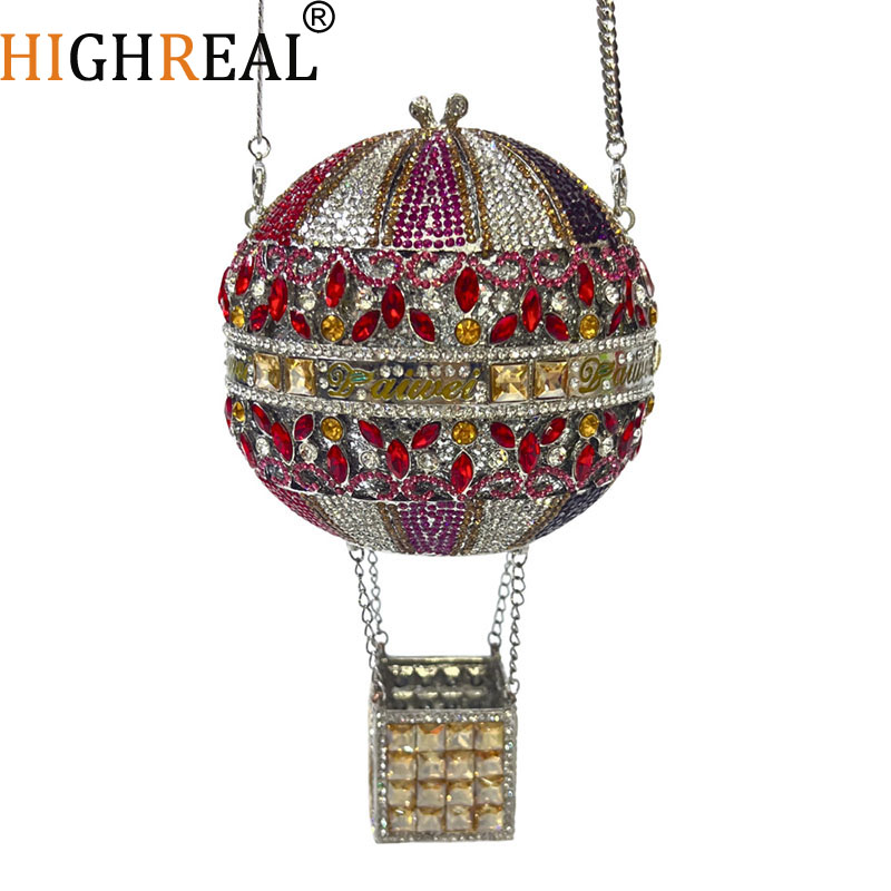 Hot Air Balloon Shaped Crystal - Luxury Bags Classy ulasan dan harga