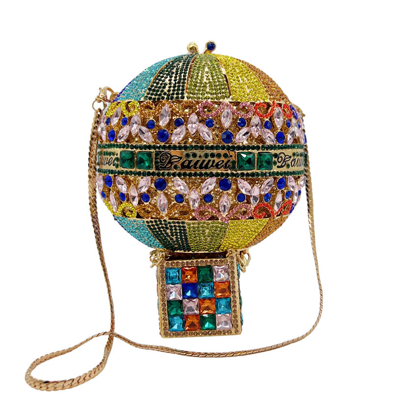 Hot Air Balloon Shaped Crystal - Luxury Bags Classy ulasan dan harga