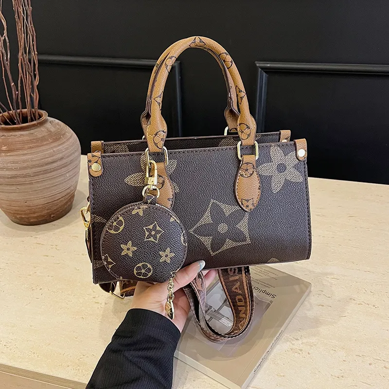 Vintage Monogram Women's Top H - Tote Bag Leather Monogram ulasan dan harga