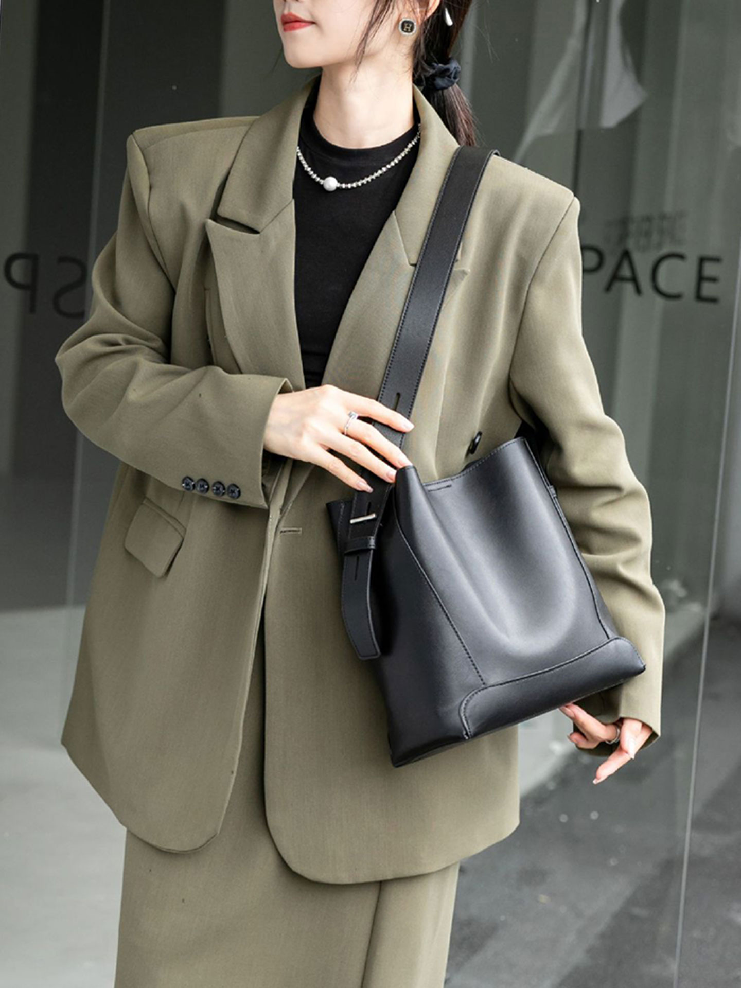 Minimalist Women Genuine Leath - Luxury Bags Classy ulasan dan harga