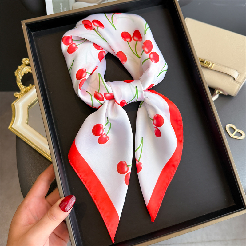 Luxury Square Satin Scarf Wome - Luxury Bags Cute ulasan dan harga