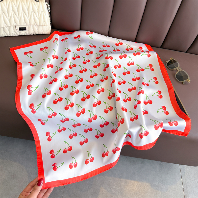 Luxury Square Satin Scarf Wome - Luxury Bags Cute ulasan dan harga
