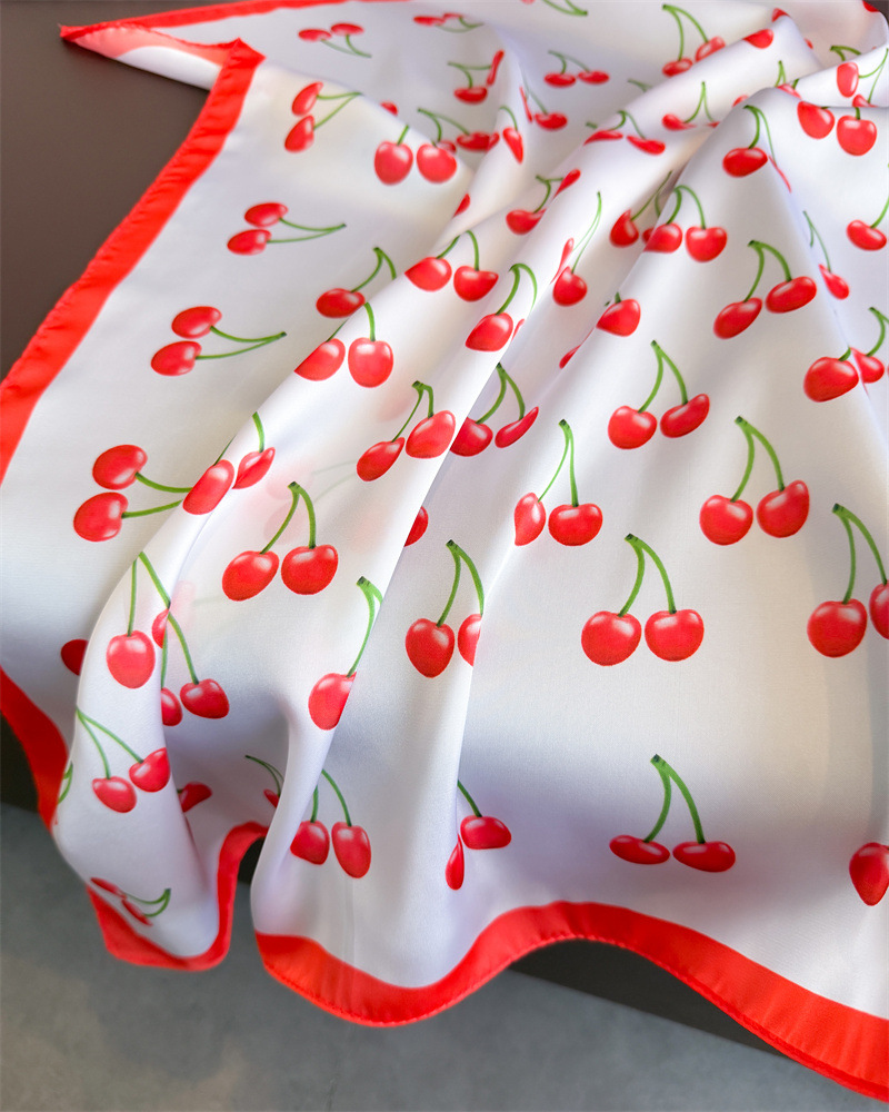Luxury Square Satin Scarf Wome - Luxury Bags Cute ulasan dan harga