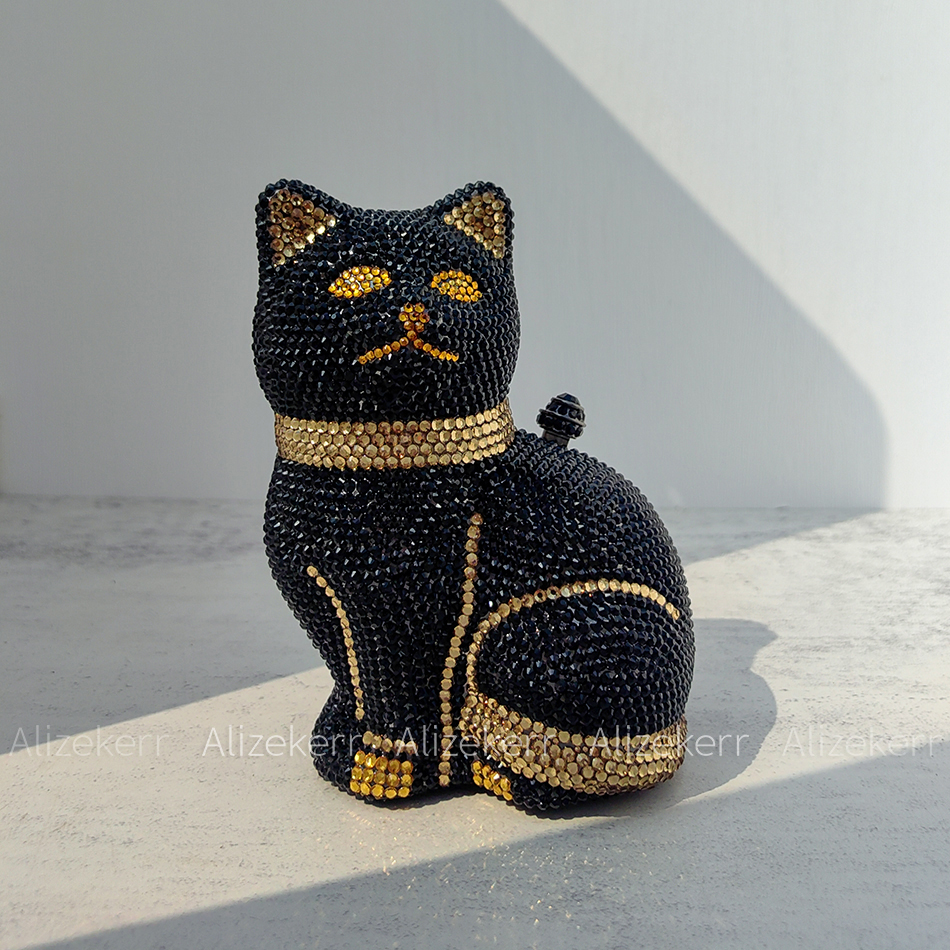 Alizekerr Cat Shaped Diamond E - Luxury Bags Classy ulasan dan harga