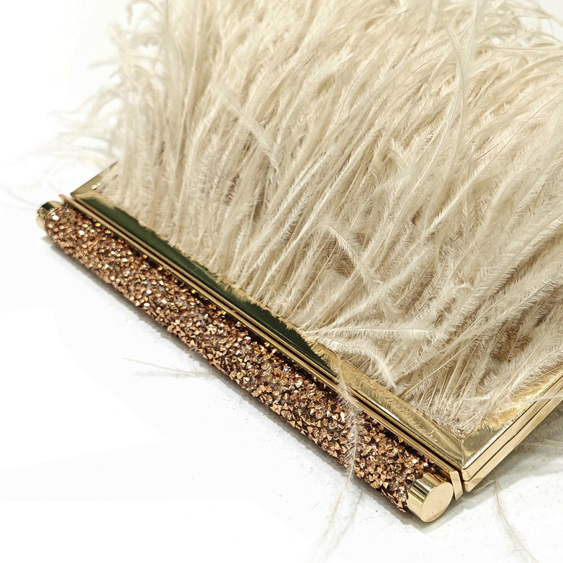 Fashion Clutch Metal frame Eve - Luxury Bags Outlet ulasan dan harga